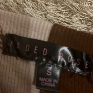 Faded Rose forever 21 small womens tee shirt